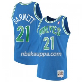 Minnesota Timberwolves Kevin Garnett 21 Hardwood Classics Sininen Pelipaidat Swingman - Miesten